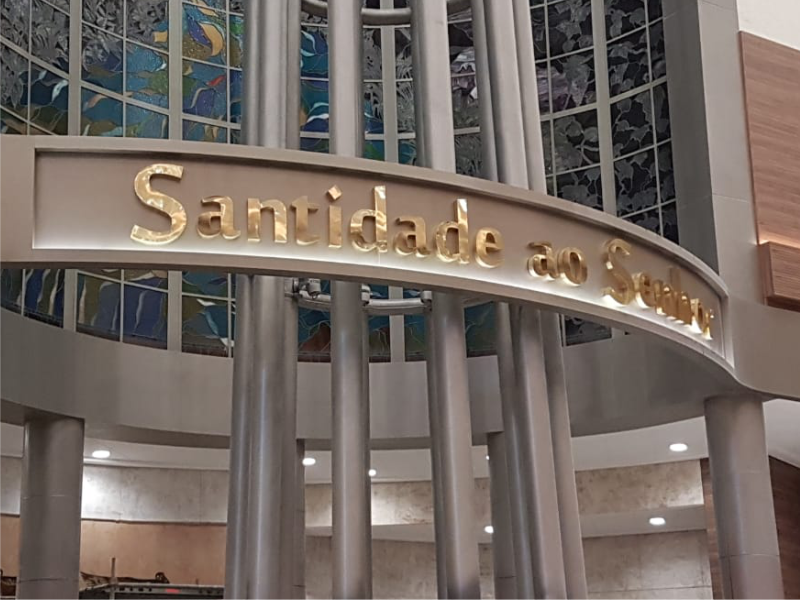 Letras em Latão - Fabriletras RJ